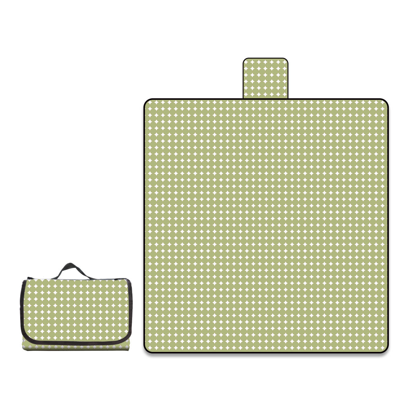 Mint Leaves Picnic Mat