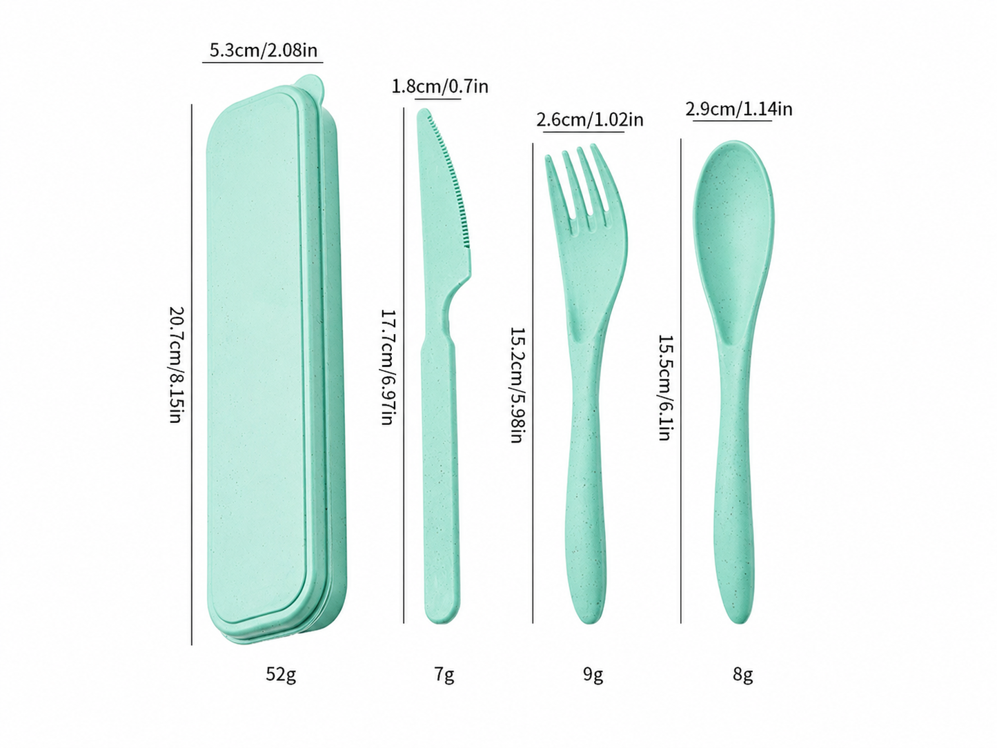 CoolCoolCool Camping Cutlery Set