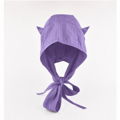 Cute Devil Knit Balaclava Hat