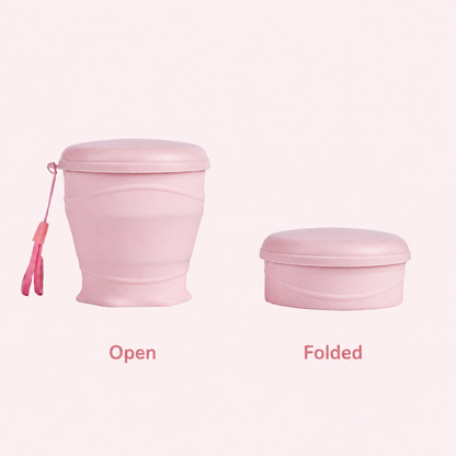 PeachPeach Collapsible Camping Cup
