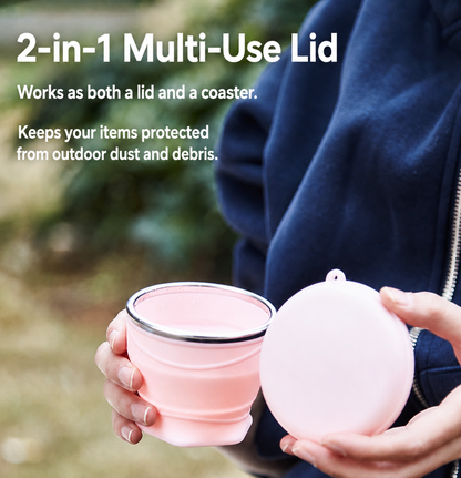 PeachPeach Collapsible Camping Cup