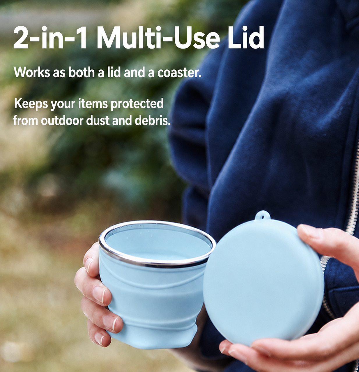 Skyberry Collapsible Camping Cup