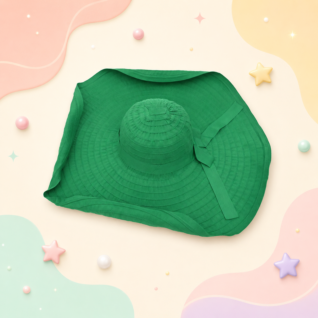 Vacation Mode Wide Brim Sun Hat