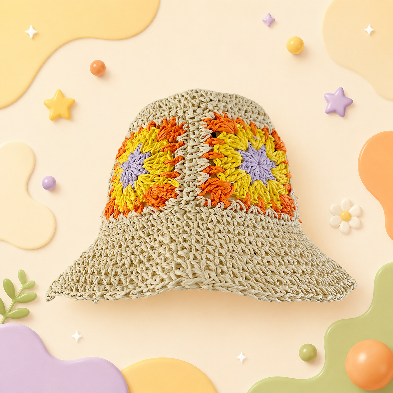 Sunflower Papa Straw Hat