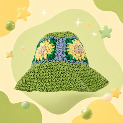 Sunflower Straw Hat