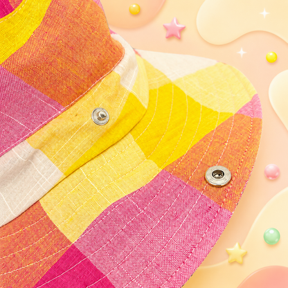 Sugar Sun Wide Brim Bucket Hat