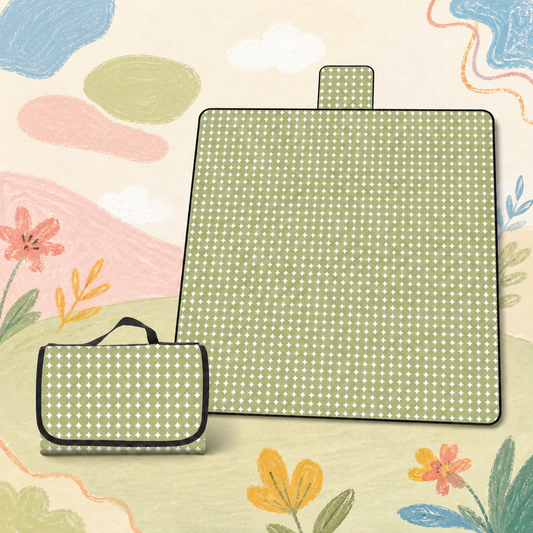 Mint Leaves Picnic Mat