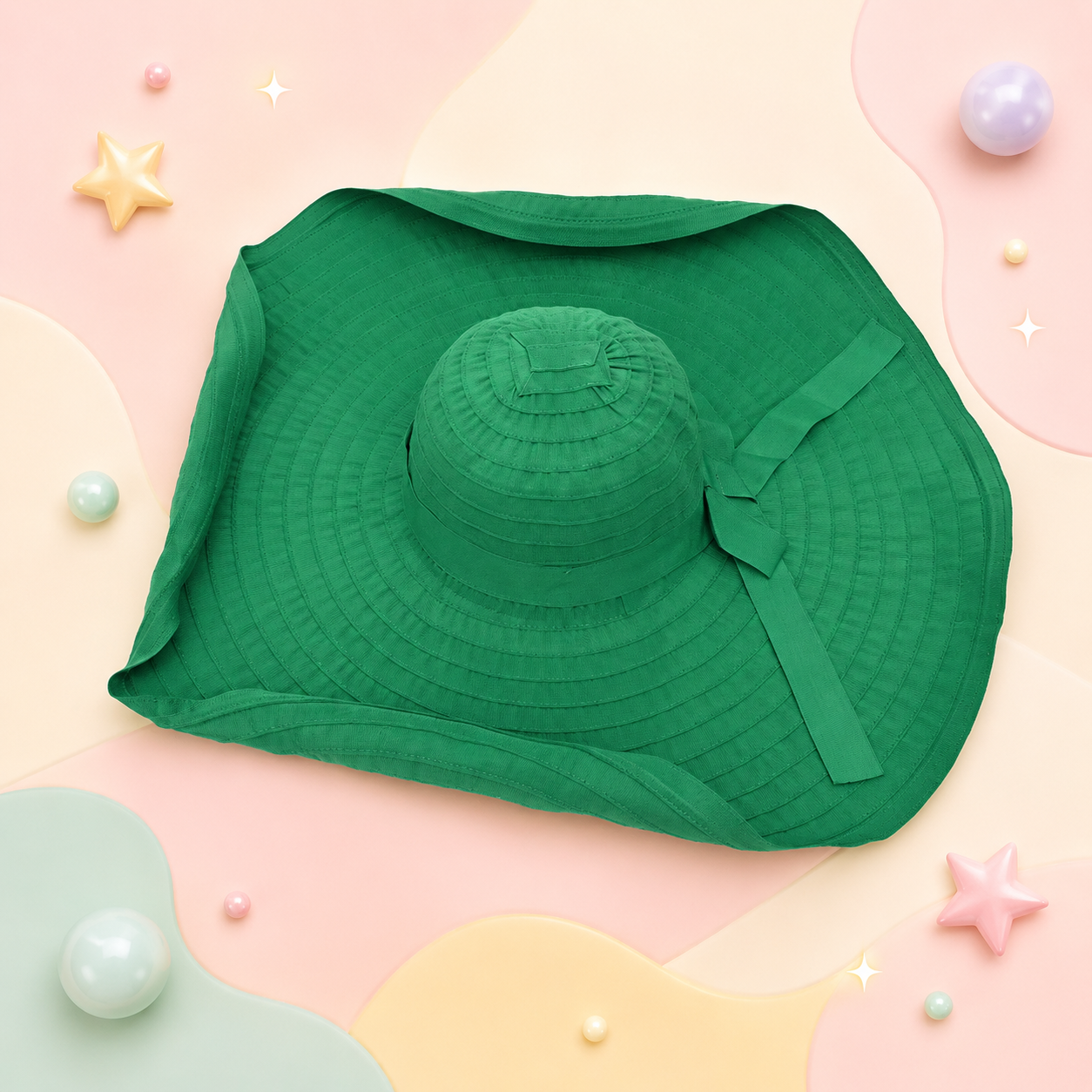 Vacation Mode Wide Brim Sun Hat